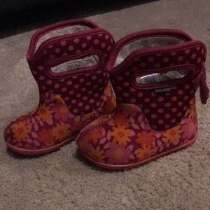 Baby Bogs Waterproof Boots, toddler size 5